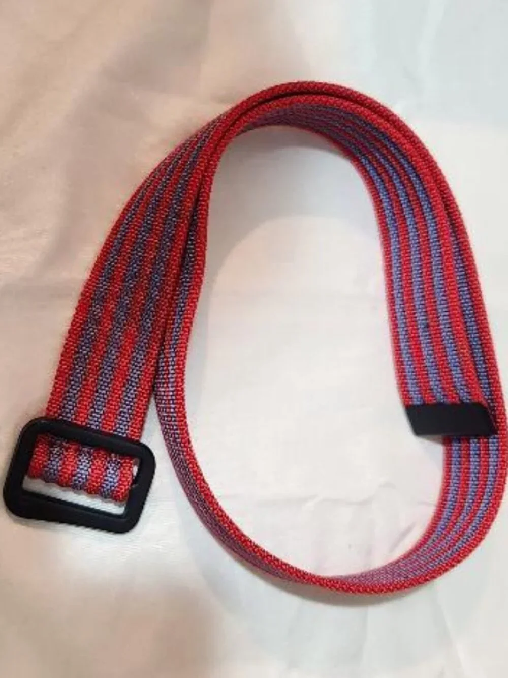 Vineyard Vines Patriot Red Blue Stripe Tech D-Ring Boys L